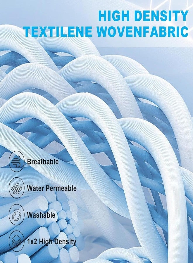 Sage Square Comfortable Bed for Your Pet with Waterproof Liner: Featuring Sturdy Metal Frame, Comfortable Padding, Easy-to-Clean Design for Long-Lasting Durability, Ideal for Dogs, Cats (Small) - Image 3